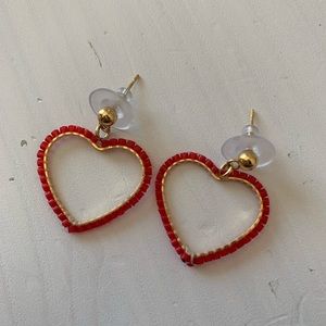 Heart earrings